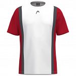 Head Club 25 Tech T-Shirt Red / White